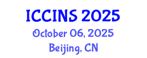 International Conference on Communications, Information and Network Security (ICCINS) October 06, 2025 - Beijing, China