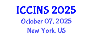 International Conference on Communications, Information and Network Security (ICCINS) October 07, 2025 - New York, United States