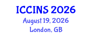 International Conference on Communications, Information and Network Security (ICCINS) August 19, 2026 - London, United Kingdom