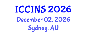 International Conference on Communications, Information and Network Security (ICCINS) December 02, 2026 - Sydney, Australia International Conference on Communications, Information and Network Security (ICCINS) December 02, 2026 - Sydney, Australia