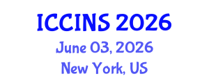 International Conference on Communications, Information and Network Security (ICCINS) June 03, 2026 - New York, United States