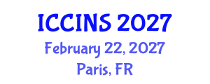 International Conference on Communications, Information and Network Security (ICCINS) February 22, 2027 - Paris, France International Conference on Communications, Information and Network Security (ICCINS) February 22, 2027 - Paris, France