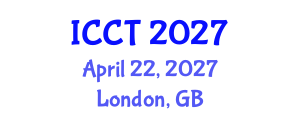 International Conference on Communities and Technologies (ICCT) April 22, 2027 - London, United Kingdom International Conference on Communities and Technologies (ICCT) April 22, 2027 - London, United Kingdom