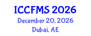 International Conference on Community Forestry Management and Sustainability (ICCFMS) December 20, 2026 - Dubai, United Arab Emirates International Conference on Community Forestry Management and Sustainability (ICCFMS) December 20, 2026 - Dubai, United Arab Emirates