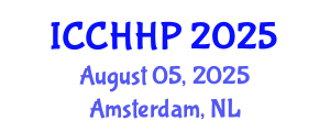 International Conference on Community Health and Health Promotion (ICCHHP) August 05, 2025 - Amsterdam, Netherlands