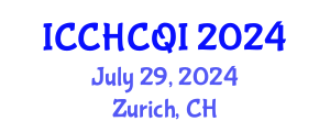 International Conference on Community Health Centers and Quality Improvement (ICCHCQI) July 29, 2024 - Zurich, Switzerland