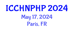 International Conference on Community Health Nursing and Public Health Promotion (ICCHNPHP) May 17, 2024 - Paris, France