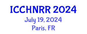 International Conference on Community Health Nursing, Roles and Responsibilities (ICCHNRR) July 19, 2024 - Paris, France