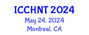 International Conference on Community Healthcare and Nursing Types (ICCHNT) May 24, 2024 - Montreal, Canada