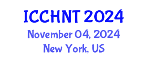 International Conference on Community Healthcare and Nursing Types (ICCHNT) November 04, 2024 - New York, United States