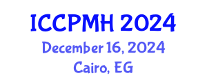 International Conference on Community Psychology and Mental Health (ICCPMH) December 13, 2024 - Cairo, Egypt