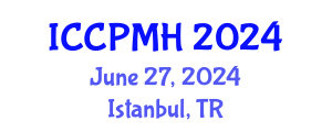 International Conference on Community Psychology and Mental Health (ICCPMH) June 28, 2024 - Istanbul, Turkey