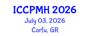 International Conference on Community Psychology and Mental Health (ICCPMH) July 03, 2026 - Corfu, Greece