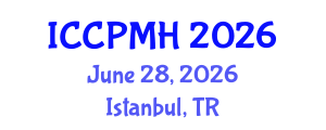 International Conference on Community Psychology and Mental Health (ICCPMH) June 28, 2026 - Istanbul, Turkey