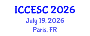 International Conference on Comparative Education and Social Change (ICCESC) July 19, 2026 - Paris, France