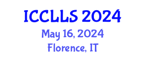 International Conference on Comparative Literature and Literary Studies (ICCLLS) May 16, 2024 - Florence, Italy