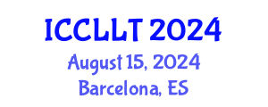 International Conference on Comparative Literature and Literary Theory (ICCLLT) August 15, 2024 - Barcelona, Spain