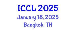 International Conference on Comparative Literature (ICCL) January 18, 2025 - Bangkok, Thailand