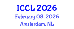 International Conference on Comparative Literature (ICCL) February 08, 2026 - Amsterdam, Netherlands