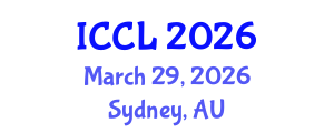 International Conference on Comparative Literature (ICCL) March 29, 2026 - Sydney, Australia