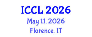 International Conference on Comparative Literature (ICCL) May 11, 2026 - Florence, Italy International Conference on Comparative Literature (ICCL) May 11, 2026 - Florence, Italy