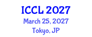 International Conference on Comparative Literature (ICCL) March 25, 2027 - Tokyo, Japan International Conference on Comparative Literature (ICCL) March 25, 2027 - Tokyo, Japan