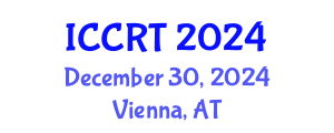 International Conference on Comparative Religion and Theology (ICCRT) December 30, 2024 - Vienna, Austria