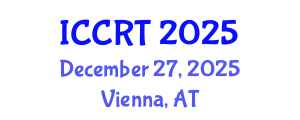 International Conference on Comparative Religion and Theology (ICCRT) December 27, 2025 - Vienna, Austria