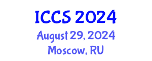 International Conference on Complex Systems (ICCS) August 29, 2024 - Moscow, Russia