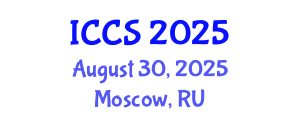 International Conference on Complex Systems (ICCS) August 30, 2025 - Moscow, Russia