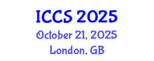 International Conference on Complex Systems (ICCS) October 21, 2025 - London, United Kingdom