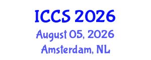 International Conference on Complex Systems (ICCS) August 05, 2026 - Amsterdam, Netherlands