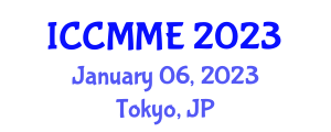 International Conference on Composite Materials and Material Engineering (ICCMME) January 06, 2023 - Tokyo, Japan
