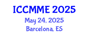 International Conference on Composite Materials and Materials Engineering (ICCMME) May 24, 2025 - Barcelona, Spain
