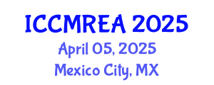 International Conference on Composite Materials and Renewable Energy Applications (ICCMREA) April 05, 2025 - Mexico City, Mexico