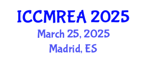 International Conference on Composite Materials and Renewable Energy Applications (ICCMREA) March 25, 2025 - Madrid, Spain