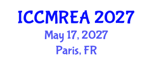 International Conference on Composite Materials and Renewable Energy Applications (ICCMREA) May 17, 2027 - Paris, France International Conference on Composite Materials and Renewable Energy Applications (ICCMREA) May 17, 2027 - Paris, France
