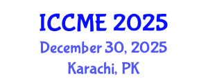 International Conference on Composite Materials Engineering (ICCME) December 30, 2025 - Karachi, Pakistan