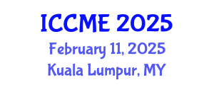 International Conference on Composite Materials Engineering (ICCME) February 11, 2025 - Kuala Lumpur, Malaysia