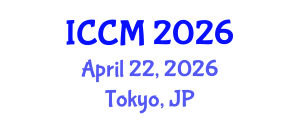 International Conference on Composite Materials (ICCM) April 22, 2026 - Tokyo, Japan