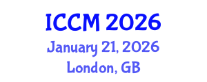 International Conference on Composite Materials (ICCM) January 21, 2026 - London, United Kingdom