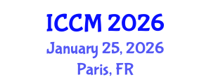 International Conference on Composite Materials (ICCM) January 25, 2026 - Paris, France