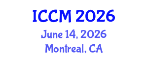 International Conference on Composite Materials (ICCM) June 14, 2026 - Montreal, Canada