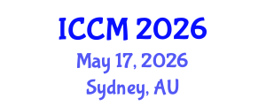 International Conference on Composite Materials (ICCM) May 17, 2026 - Sydney, Australia