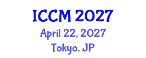 International Conference on Composite Materials (ICCM) April 22, 2027 - Tokyo, Japan