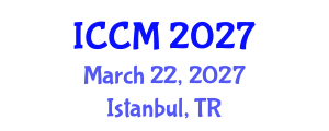 International Conference on Composite Materials (ICCM) March 22, 2027 - Istanbul, Turkey International Conference on Composite Materials (ICCM) March 22, 2027 - Istanbul, Turkey