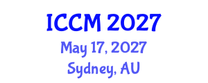 International Conference on Composite Materials (ICCM) May 17, 2027 - Sydney, Australia International Conference on Composite Materials (ICCM) May 17, 2027 - Sydney, Australia