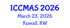 International Conference on Composite Materials in Airplane Structures (ICCMAS) March 23, 2026 - Kuwait, Kuwait International Conference on Composite Materials in Airplane Structures (ICCMAS) March 23, 2026 - Kuwait, Kuwait