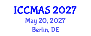 International Conference on Composite Materials in Airplane Structures (ICCMAS) May 20, 2027 - Berlin, Germany International Conference on Composite Materials in Airplane Structures (ICCMAS) May 20, 2027 - Berlin, Germany