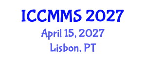 International Conference on Composite Materials, Mechanics and Structures (ICCMMS) April 15, 2027 - Lisbon, Portugal International Conference on Composite Materials, Mechanics and Structures (ICCMMS) April 15, 2027 - Lisbon, Portugal